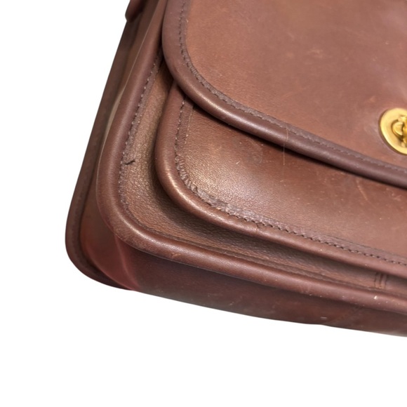 Coach vintage brown leather rambler bag 9061 - Picture 8 of 12